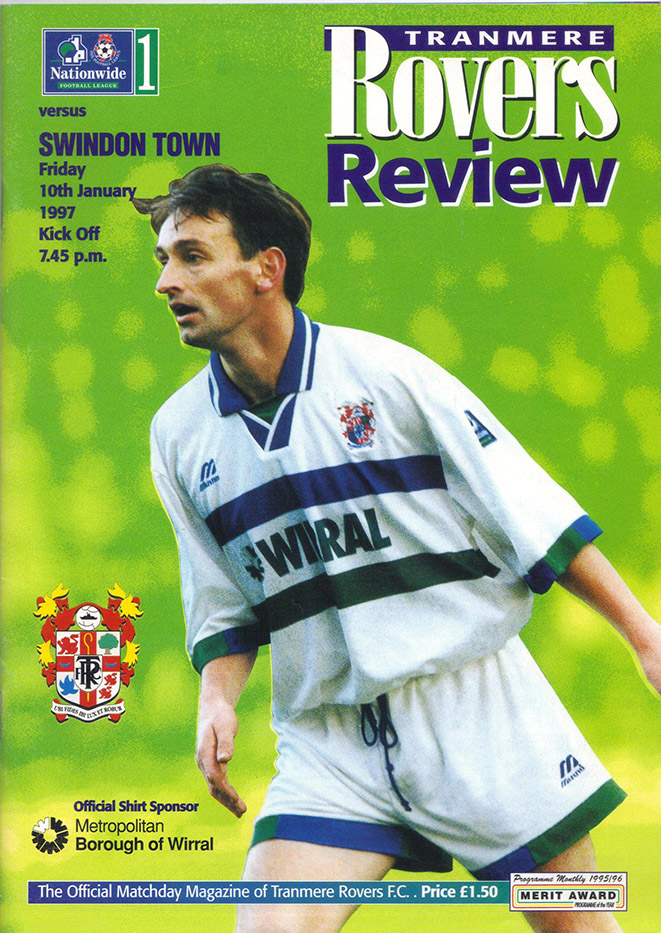 <b>Friday, January 10, 1997</b><br />vs. Tranmere Rovers (Away)